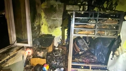 Детская комната сгорела в селе Левокумка