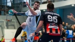 Гандболисты ставропольского «Виктора» отпраздновали победу в Астрахани