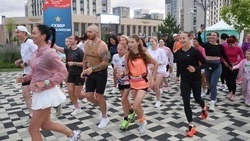В Ставрополе прошла открытая пробежка с ультратриатлетом Анастасией Тукмачёвой