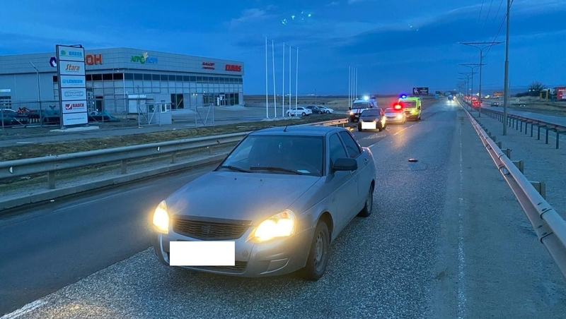 Жительница Ставрополя травмировала шею в аварии с участием двух легковушек