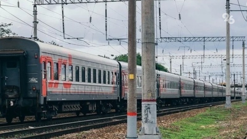 Поезд насмерть сбил пенсионера под Пятигорском 
