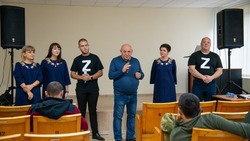 Изобильненские артисты выступили в госпитале Ставрополя перед ранеными военными