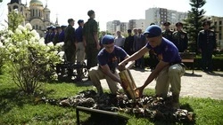 Капсулу в честь 85-летия 49-й армии заложили в Ставрополе