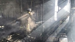 В КБР ликвидировали пожар на территории центрального рынка города Прохладного — один человек погиб