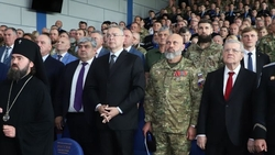 Глава Ставрополья: Знамя «Терека» с подписью президента — символ героизма бойцов