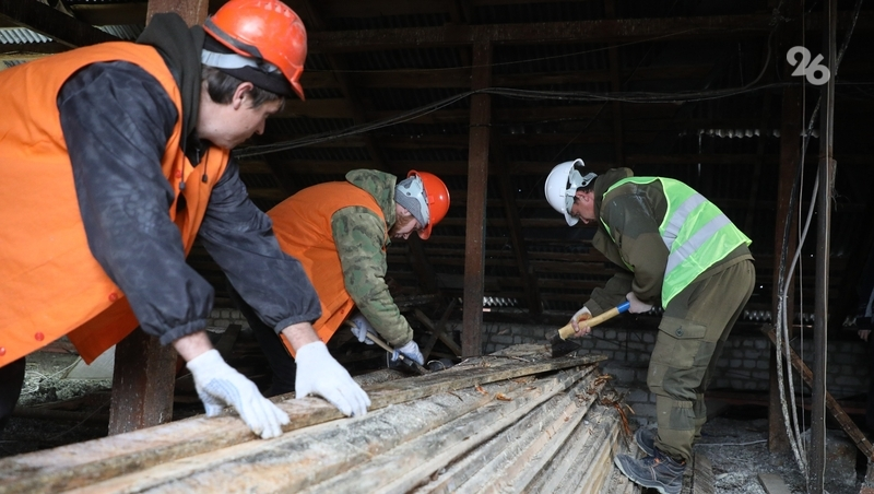 Капремонт крыши пятиэтажки завершили в Минеральных Водах 