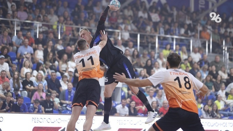 Гандболисты «Виктора» в Ставрополе победили соперников из Челябинской области 