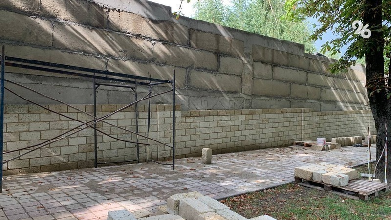 На восстановление Крепостной стены в Ставрополе готовы выделить 14,3 млн рублей
