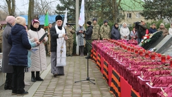 Останки 32 красноармейцев перезахоронили на востоке Ставрополья