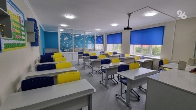 Капремонт трёх общеобразовательных школ стартовал в Невинномысске в 2022 году