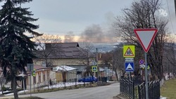 Пожар вспыхнул на хладокомбинате в Пятигорске
