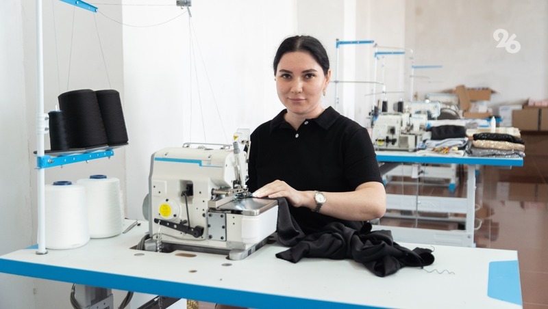 Жительница ставропольского села открыла швейное ателье по соцконтракту