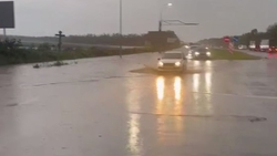 Участок трассы «Кавказ» подтопило в Минеральных Водах