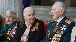 Губернатор Ставрополья выступил перед ветеранами на торжественном приёме ко Дню Победы