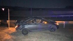 Пассажир Hyundai получил тяжёлые травмы в аварии на трассе Предгорного округа