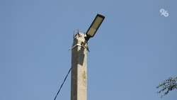 Модернизацию уличного освещения завершают в станице Ессентукской