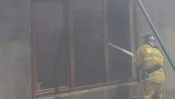 Загоревшаяся стиральная машина едва не сожгла жилой дом в Туркменском округе