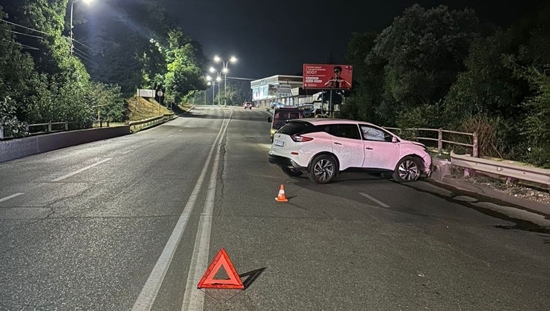 Ребёнок сломал нос в ДТП в Пятигорске