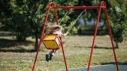 Новую детскую площадку построили в селе Спицевка Грачёвского округа