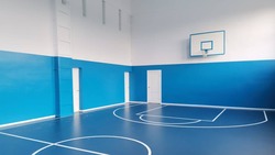 Школьный спортзал капитально отремонтировали в посёлке Новоалександровского округа