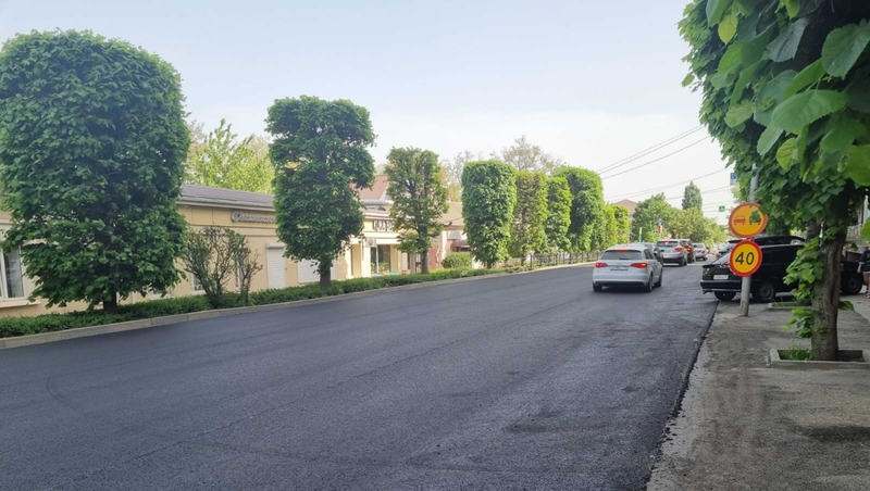 Ремонтные работы на улице Голенева в Ставрополе выполнены на 65% 