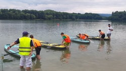 Около 60 человек приняли участие в соревнованиях по сапсёрфингу в Ессентуках