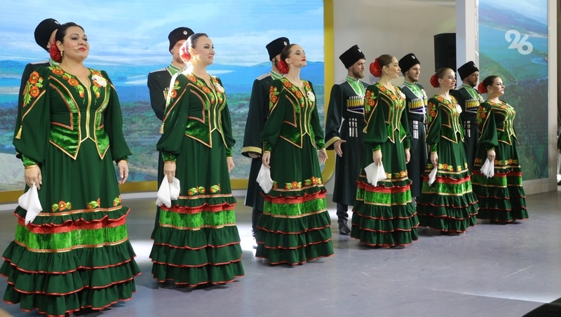 Ставропольские артисты выступили на стенде региона на ВДНХ