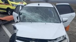 Пассажир «Лады» пострадал в тройном ДТП под Ставрополем