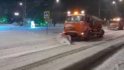 Коммунальщики Железноводска прошли 500 км на снегоуборочных машинах за ночь