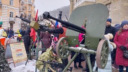 Музей военной техники развернули на Курортном бульваре Кисловодска