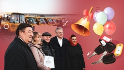 Новые, комфортные, отечественные: школы Ставрополья получили новые автобусы