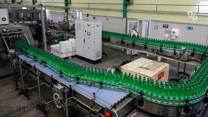 На Ставрополье выросло производство продуктов питания и напитков