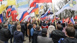 В Центральном парке Ставрополя прошёл концерт в поддержку российской армии
