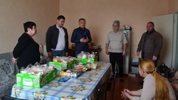 На Ставрополье поздравили с Пасхой беженцев из Донбасса