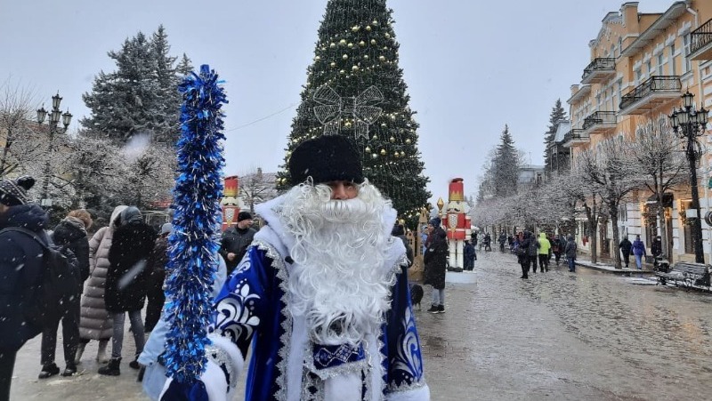 Гостиная Кавказского Деда Мороза открылась в Кисловодске 