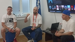 Рэпер ST встретился с участниками «Российской студенческой весны» в Ставрополе 