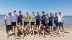 Ставропольский «Виктор» сыграл в пляжный гандбол в Анапе