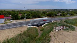 Мост отремонтировали вблизи Будённовска на федеральной трассе