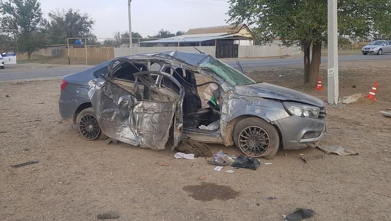 Пассажир легковушки погиб в аварии в Арзгирском округе