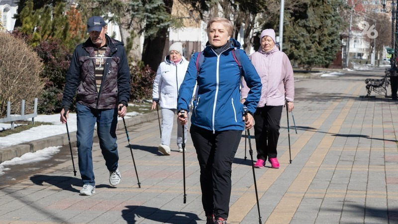 В Кисловодске более 200 человек примут участие в фестивале скандинавской ходьбы