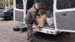 Казаки из Предгорного округа Ставрополья отвезли гумпомощь на передовую СВО