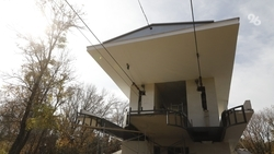 В Кисловодске остановили работу канатной дороги из-за сильного ветра