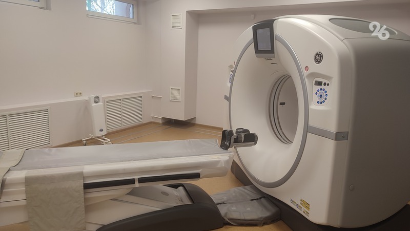 Современный компьютерный томограф помогает в восстановлении бойцов в госпитале на Кавминводах