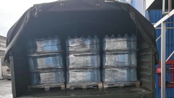 За ноябрь в зону СВО отправили 40 тонн пятигорской минералки