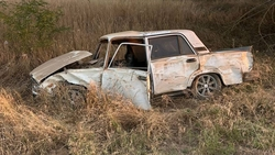 Водитель легковушки уснул за рулём и попал в аварию в Будённовском округе