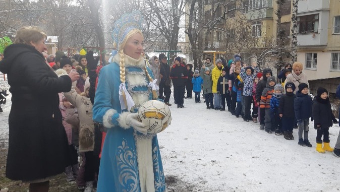 Впервые на всей территории Кисловодска проходят новогодние гулянья 