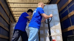 Около 30 тонн гуманитарной помощи доставят со Ставрополья в Донской спасательный центр 