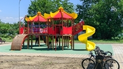 Три новые детские площадки открыли в Ставрополе