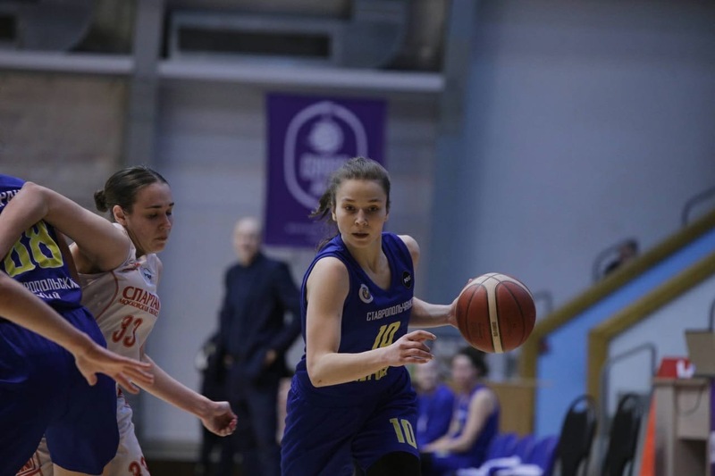 Ставропольские баскетболистки одержали победу в матче женской суперлиги 