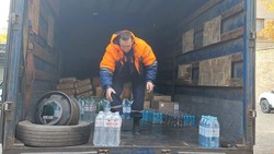 Более тонны гуманитарного груза отправили из Минеральных Вод в Херсон